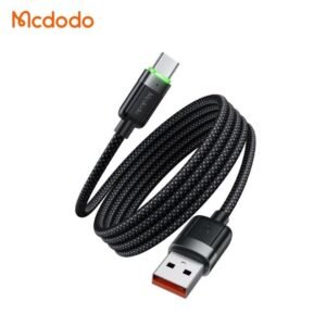Mcdodo USB-A to USB-C 6A  100W Magnetic Self-Winding Data Cable 1.2m