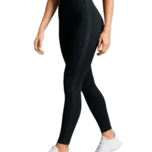 Soft Steps Women High Waist Yoga Leggings – Black Gym & Yoga Pants Size M