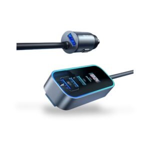 Mcdodo CC-1900 Car Charger — 107W, 1C+4A, Digital Display, 1.5m Cable